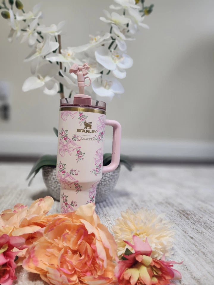 Stanley x LoveShackFancy Quencher H2.0 Tumbler – Insulated Stainless Steel (Limited Edition)