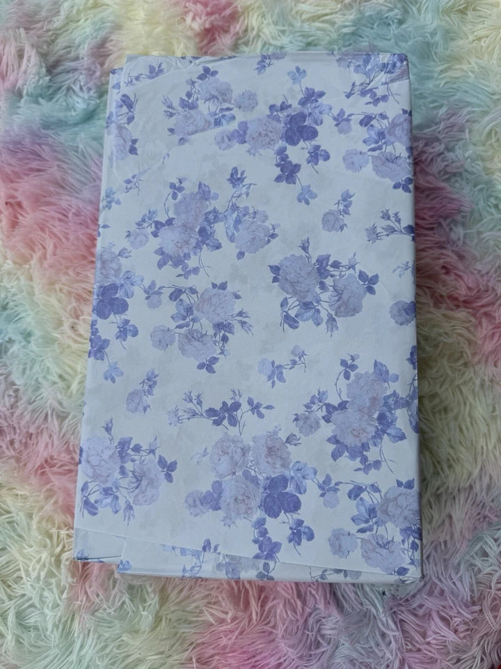 Stanley x LoveShackFancy Quencher H2.0 40oz Tumbler – Blue Floral Gift Set (Limited Edition)